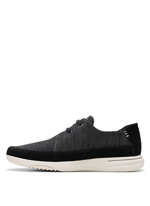 Clarks Siyah Erkek Süet Günlük Ayakkabı Easeway Lace 2