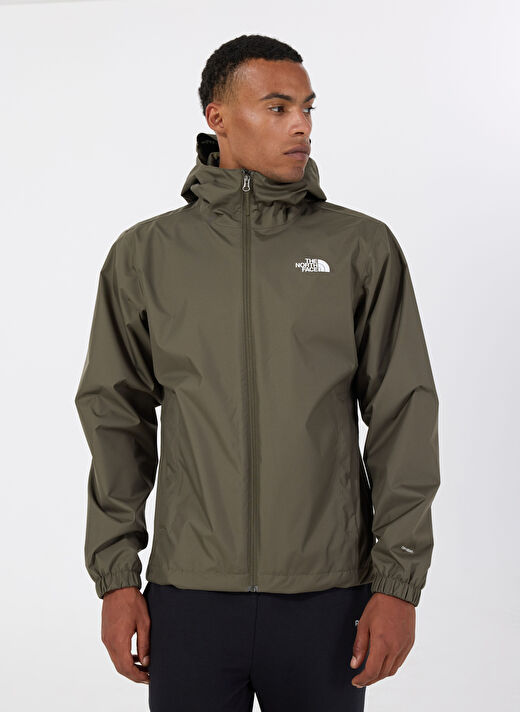 The North Face Yeşil Erkek Yağmurluk NF00A8AZ21L1-M QUEST JACKET - EU 4
