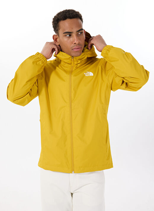 The North Face NF00A8AZ0XI1-M QUEST JACKET - EU Turuncu Kapüşon Yaka Regular Fit Erkek Yağmurluk 1