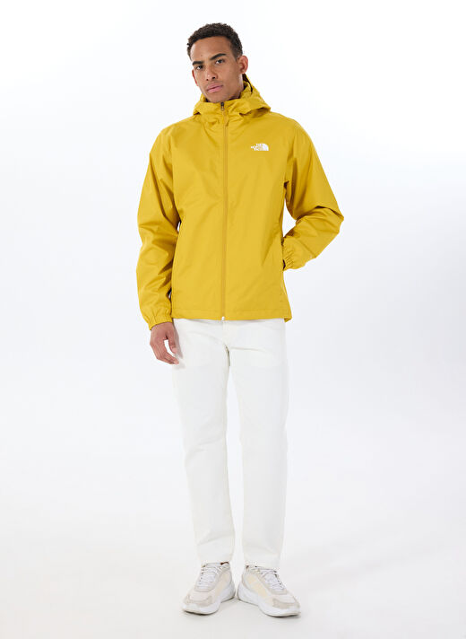 The North Face NF00A8AZ0XI1-M QUEST JACKET - EU Turuncu Kapüşon Yaka Regular Fit Erkek Yağmurluk 2