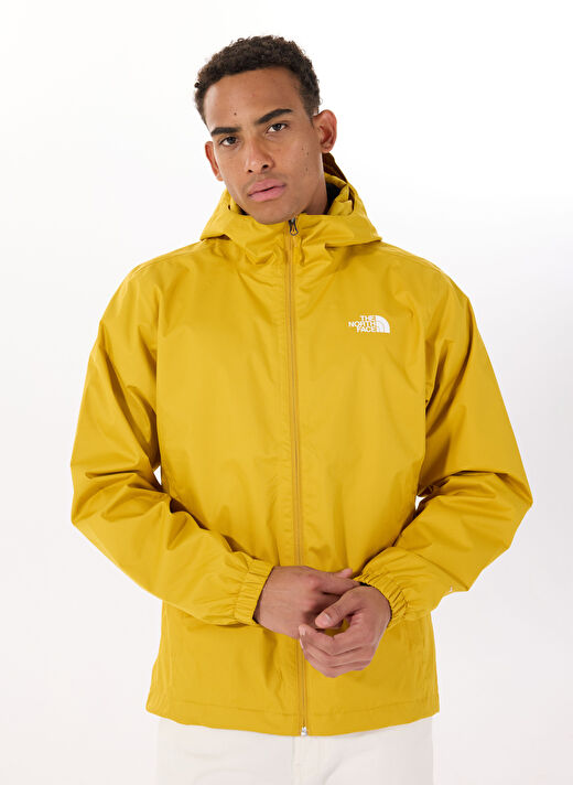 The North Face NF00A8AZ0XI1-M QUEST JACKET - EU Turuncu Kapüşon Yaka Regular Fit Erkek Yağmurluk 3
