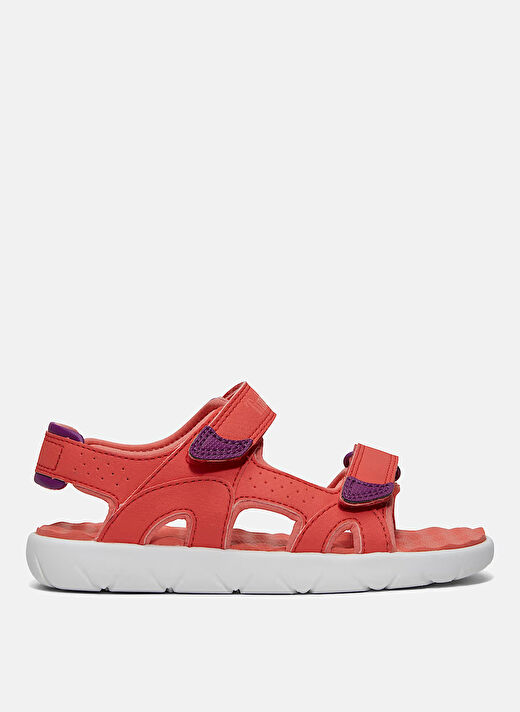 Timberland Kırmızı Kız Çocuk Sandalet TB0A2D3C8011-Perkins Row BACKSTRAP 1