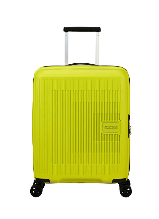 American Tourister Sarı Çekçekli Sert Valiz AEROSTEP-SPINNER 55/20 EXP TSA 1