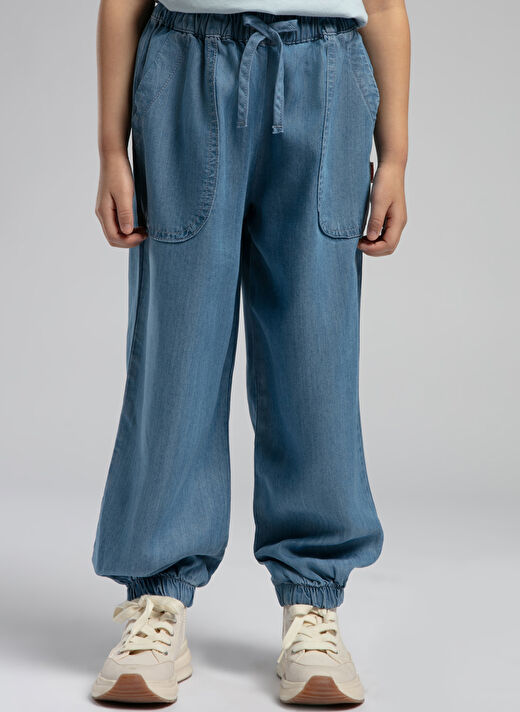Lee Cooper Mavi Kız Çocuk Denim Pantolon 252 LCG 121004 2