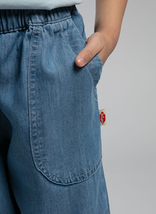 Lee Cooper Mavi Kız Çocuk Denim Pantolon 252 LCG 121004 3