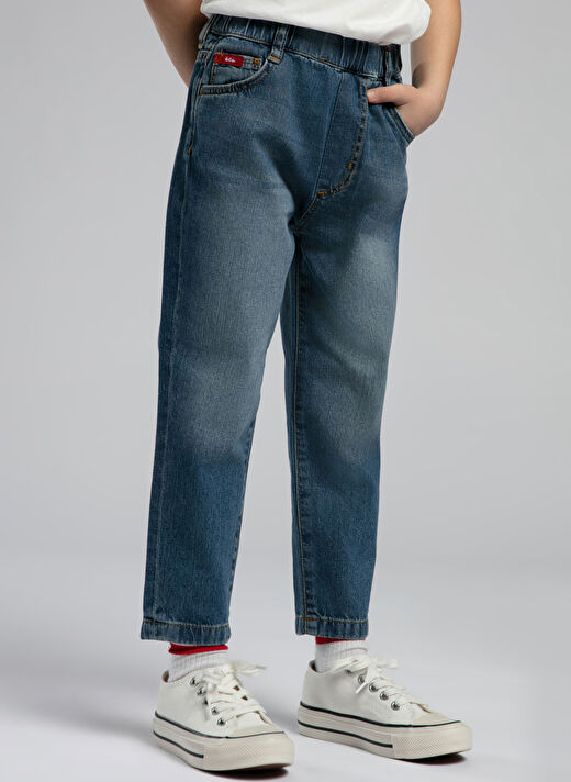 Lee Cooper Mavi Erkek Çocuk Denim Pantolon 252 LCB 121003 2