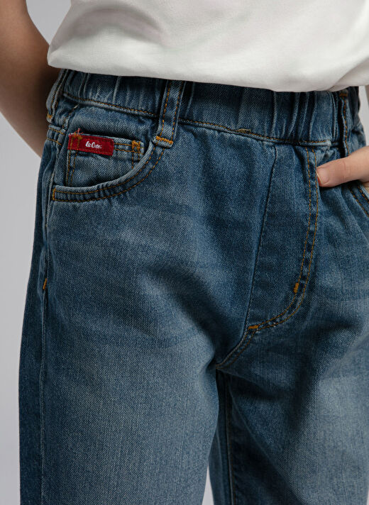 Lee Cooper Mavi Erkek Çocuk Denim Pantolon 252 LCB 121003 3