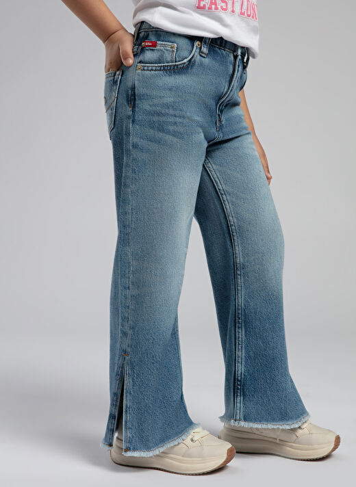 Lee Cooper Mavi Kız Çocuk Denim Pantolon 252 LCG 121001 3