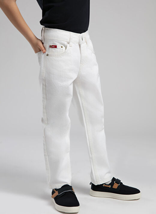 Lee Cooper Beyaz Erkek Çocuk Denim Pantolon 252 LCB 121002 3