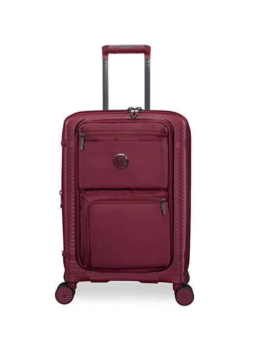 İtluggage Bordo Unisex Çekçekli Sert Valiz Unanimous Kabin 1