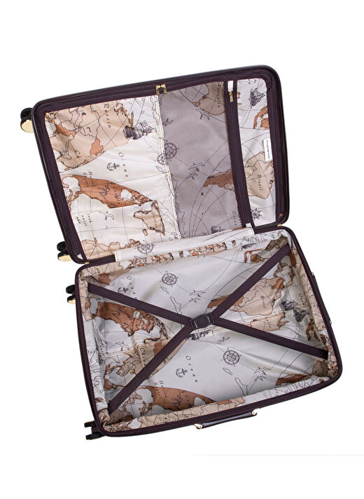 İtluggage Bordo Çekçekli Sert Valiz Superiority Orta 2