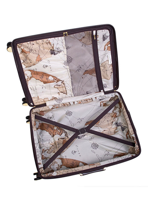 İtluggage Yeşil Çekçekli Sert Valiz Superiority Orta 2
