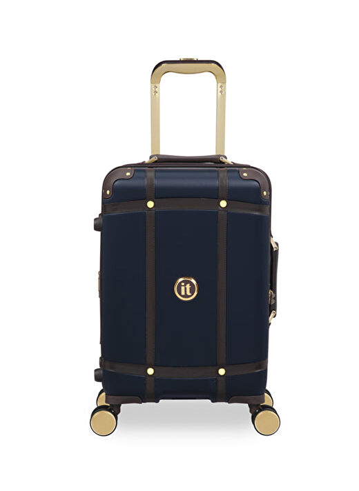 İtluggage Lacivert Çekçekli Sert Valiz Superiority Kabin 1