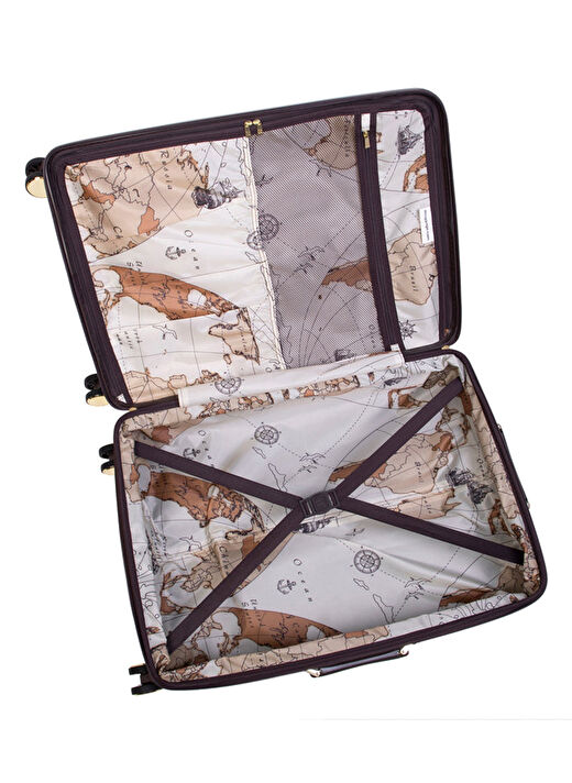 İtluggage Bordo Çekçekli Sert Valiz Superiority B.Boy 2