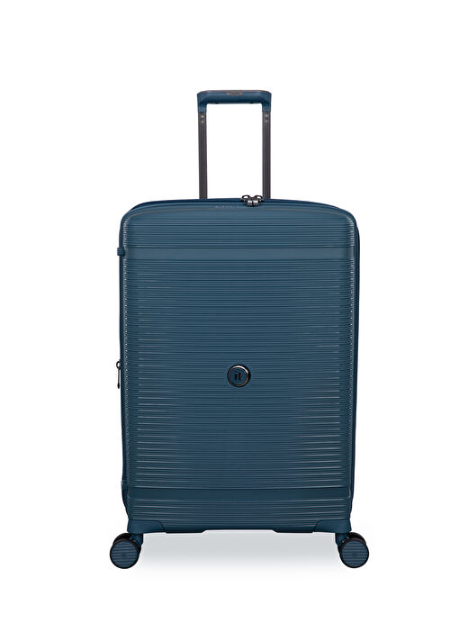 İtluggage Mavi Unisex Çekçekli Sert Valiz Unanimous Orta 1
