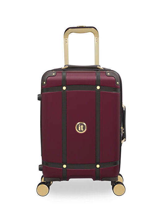 İtluggage Bordo Çekçekli Sert Valiz Superiority Kabin 1