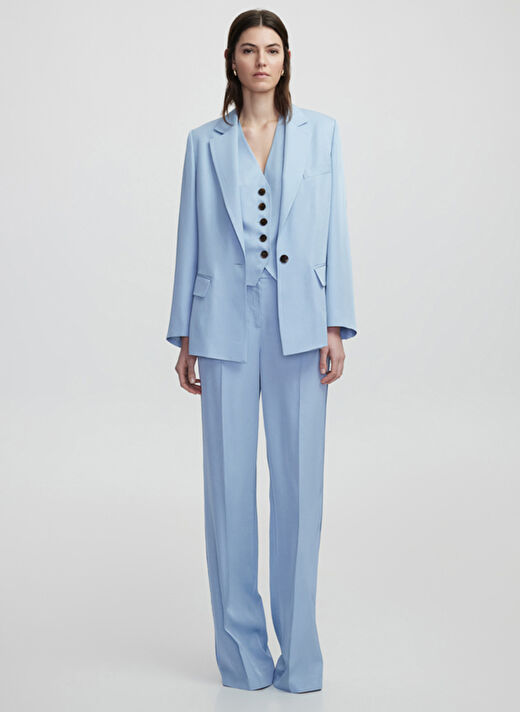 İpekyol Mavi Kadın Rahat Blazer IS1250106010 2