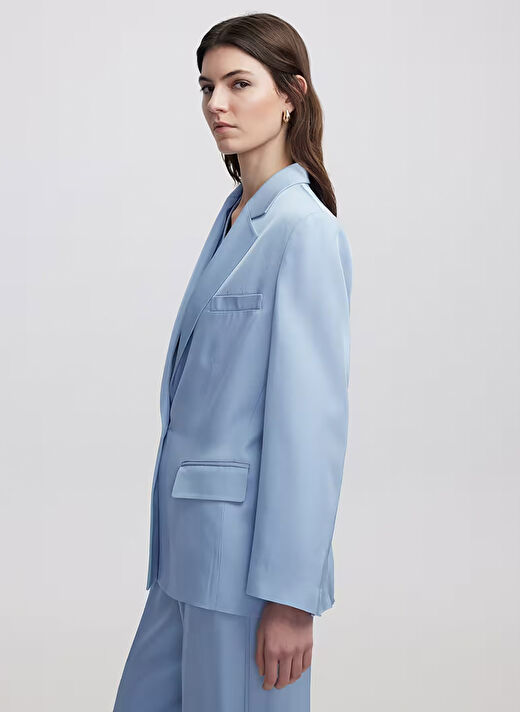 İpekyol Mavi  Kadın Rahat Blazer IS1250106010 2