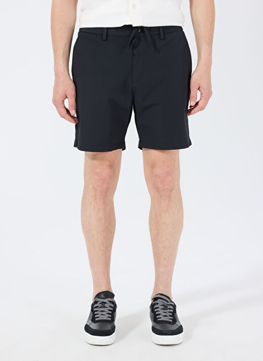 Gmg Fırenze Siyah Erkek Slim Fit Şort GU25MSS09023 3