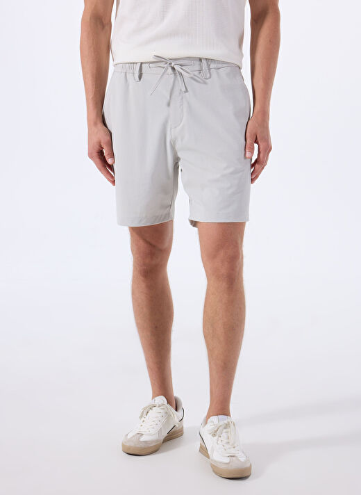 Gmg Fırenze Ekru Erkek Slim Fit Şort GU25MSS09021 2