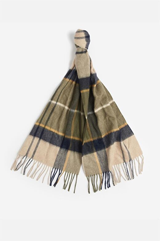 Barbour Carrbridge Tartan Atkı TN16 Forest Mist Tartan 2