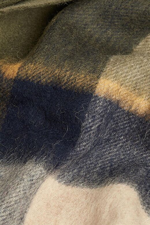 Barbour Carrbridge Tartan Atkı TN16 Forest Mist Tartan 4