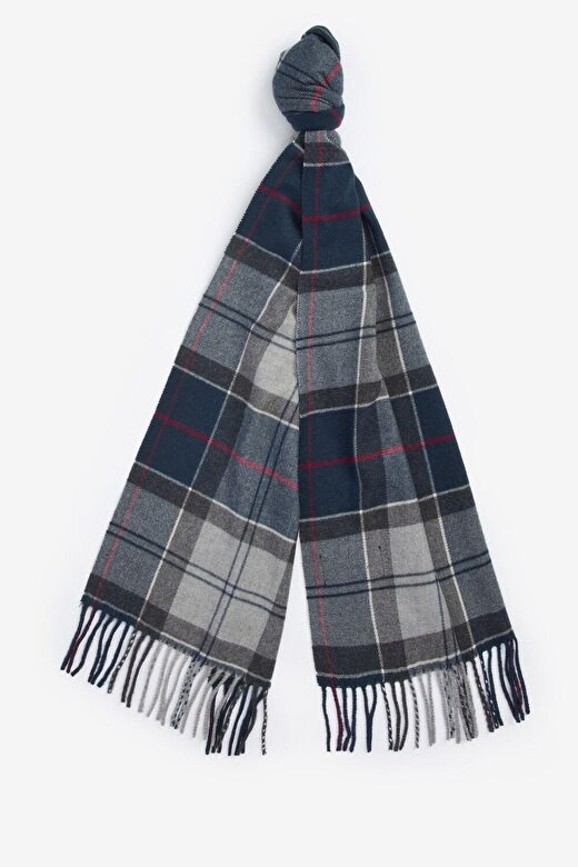Barbour Unisex Galingale Tartan Atkı TN27 Blue Granite 2