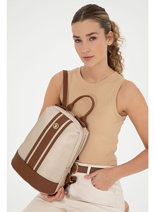 U.S. Polo Assn. Kadın Altın Çanta 50293673-Vr096 1