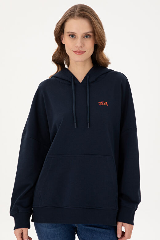 U.S. Polo Assn. Kadın Lacivert Sweatshirt 50297324-VR033 3