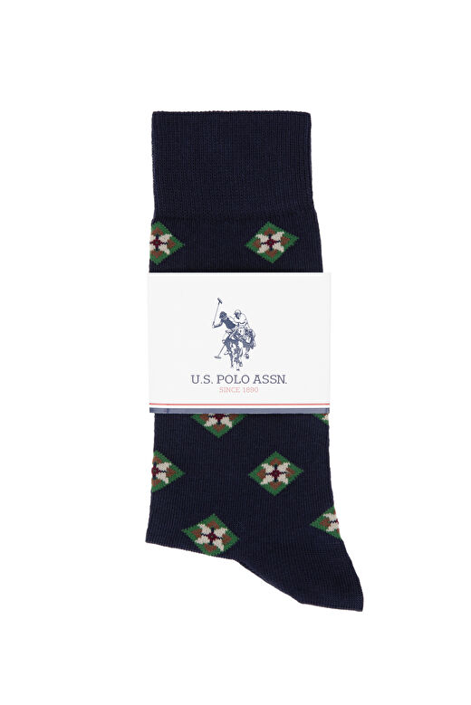 U.s. Polo Assn. Erkek Lacivert Çorap (Soket) 50299038-VR033 4
