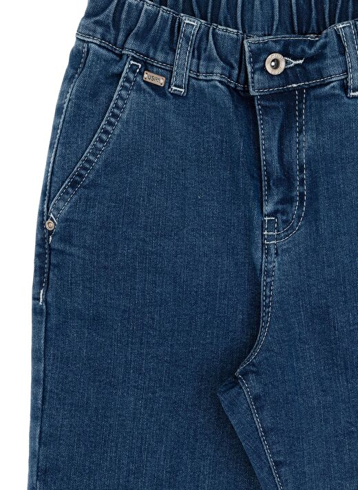 Kız Çocuk Açık Mavi Carrot Fit Jean Pantolon 2