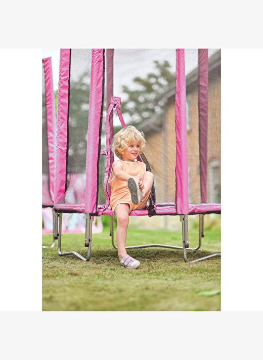 Plum File Korumalı Trambolin - 4 ft - Pembe 4