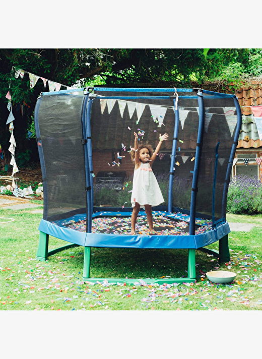Plum File Korumalı Trambolin - 7 ft - Mavi 2
