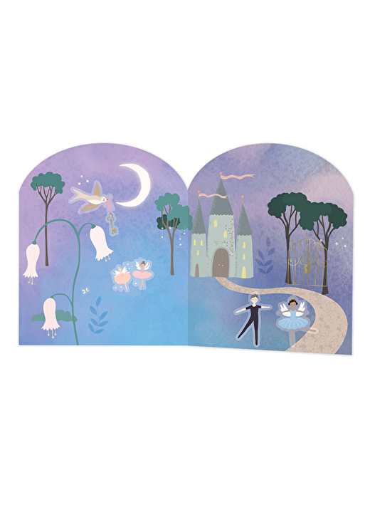 FLOSS & ROCK Tak Çıkart Sticker Oyun Sahnesi / Enchanted *YENİ* 2