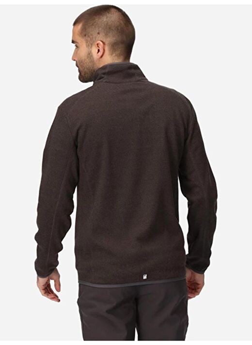 Regatta Torrens Zipper Fleece Kahverengi Erkek Polar RMA351 2