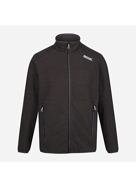 Regatta Torrens Zipper Fleece Kahverengi Erkek Polar RMA351 4