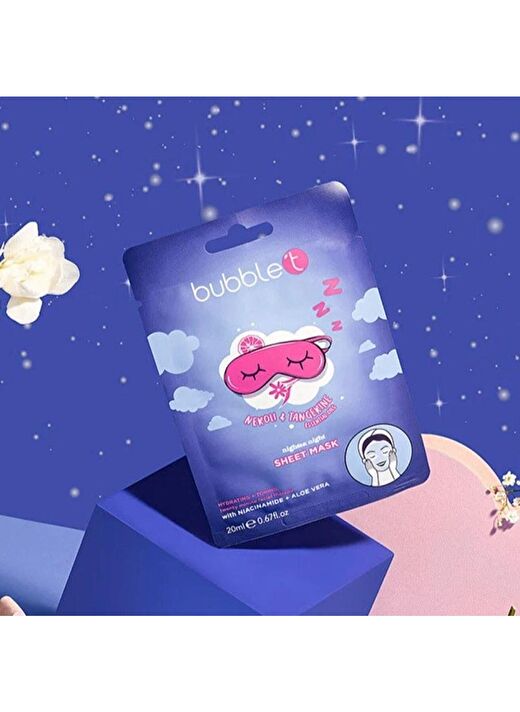 Bubble T Neroli & Tangerine Sheet Masks 20 ml Yüz Maskesi 2
