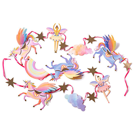 Party Pieces - Unicorn 3 Metre Asma Süsleri 1