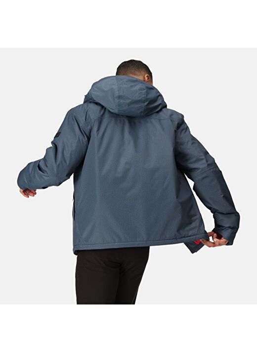 Regetta Harridge Waterproof Walking Jacket Erkek Mont Mavi RMP366 2