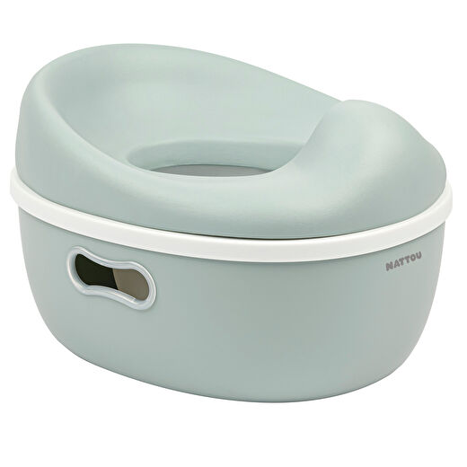 Nattou Potty Care 3 in 1 Lazımlık Oturak Ve Tuvalet Adaptörü - Yeşil 1