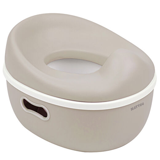 Nattou Potty Care 3 in 1 Lazımlık Oturak Ve Tuvalet Adaptörü - Bej 4