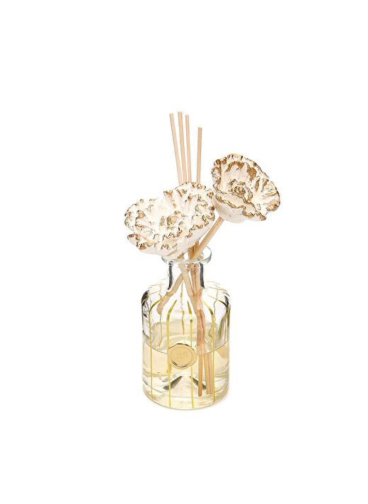 200 ml Gold Boyalı Cam Şişe Oud Vanilya Oda Kokusu 2