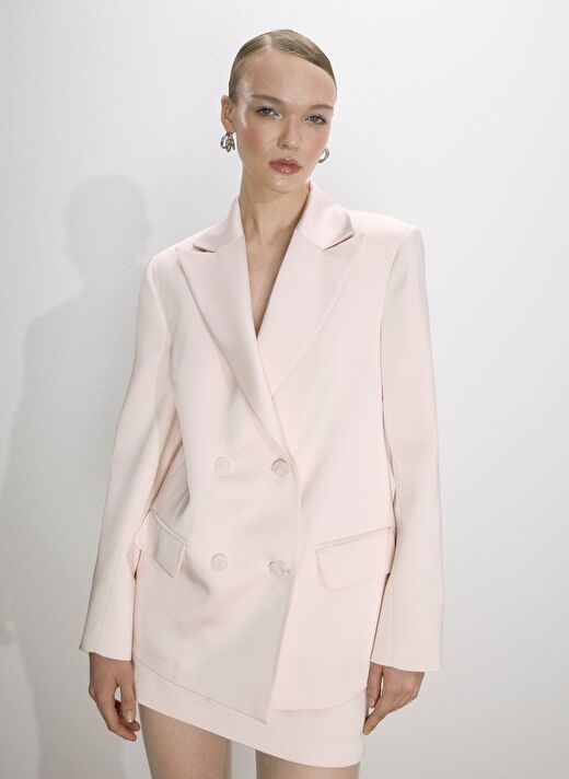 Elodie Blazer Pembe 1