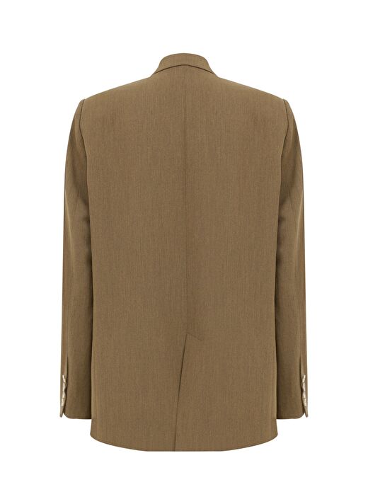 Boxy Oversize Blazer Haki 3