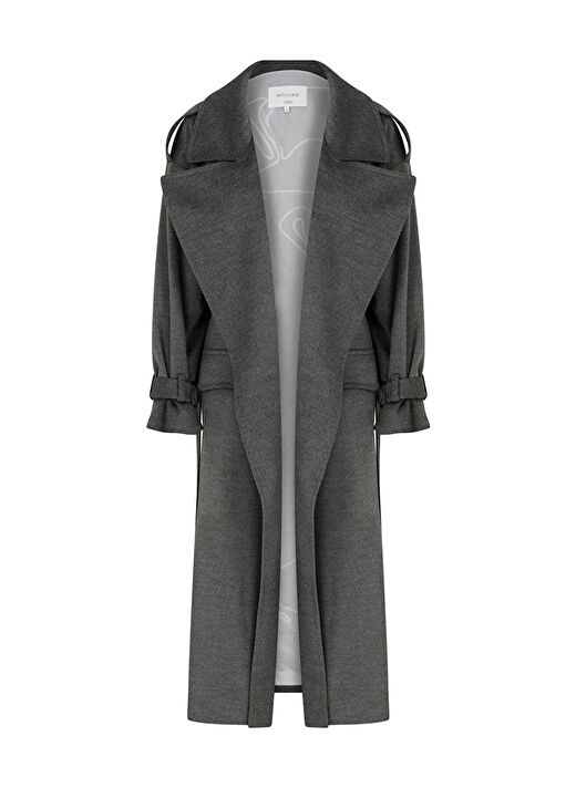 Laura Oversized Kaşmir Palto 4