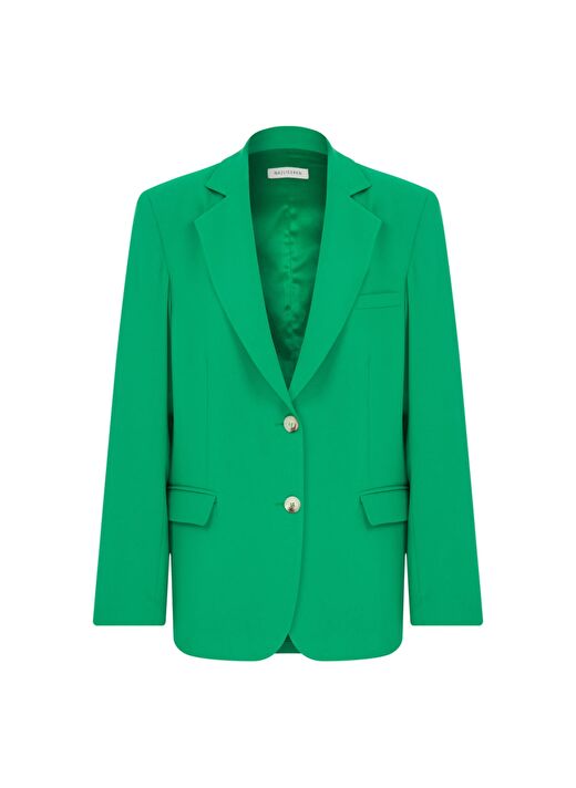 Boxy Blazer Yeşil 2
