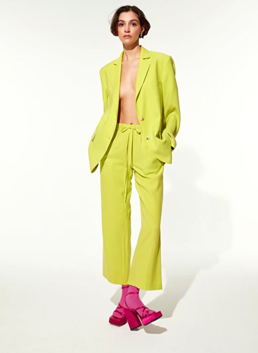 Boxy Blazer Lime 3