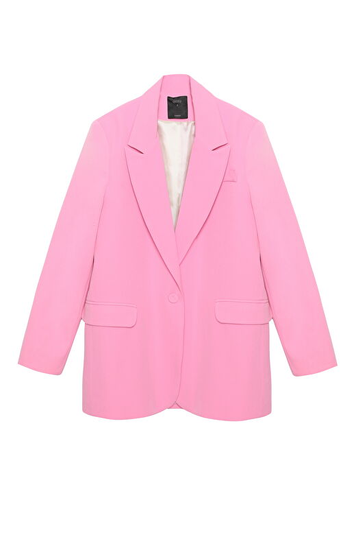 Blazer Ceket Pembe 4