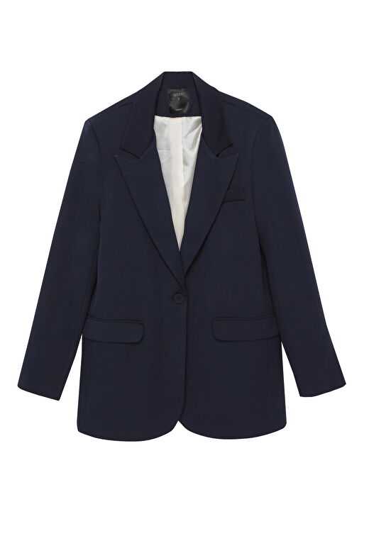Blazer Ceket Lacivert 3