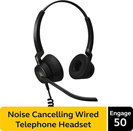 Jabra Engage 50 Duo Digital USB-C Headset Kulaklık 2